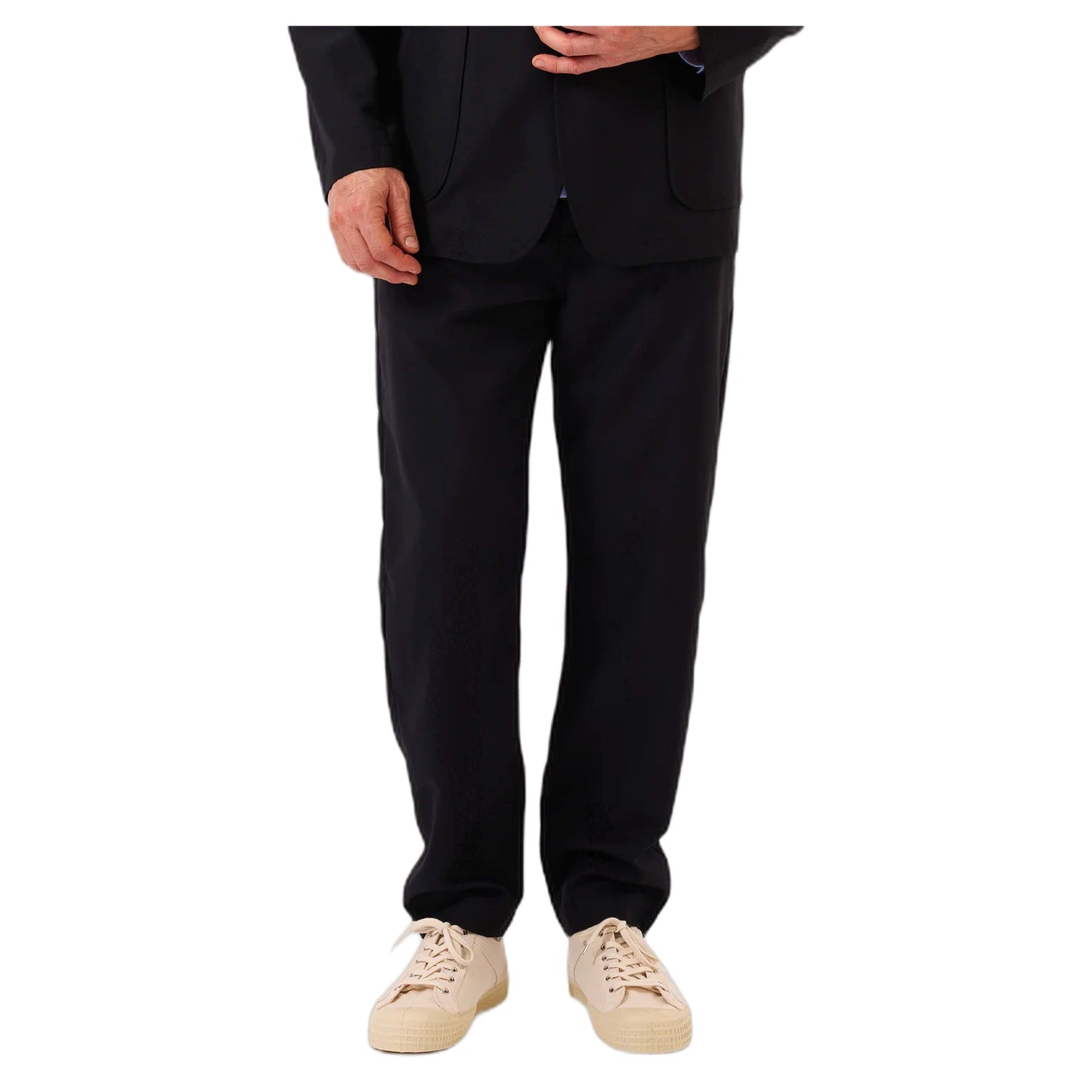 Pantaloni Universal Works Military Chino Tropical Suiting - Black