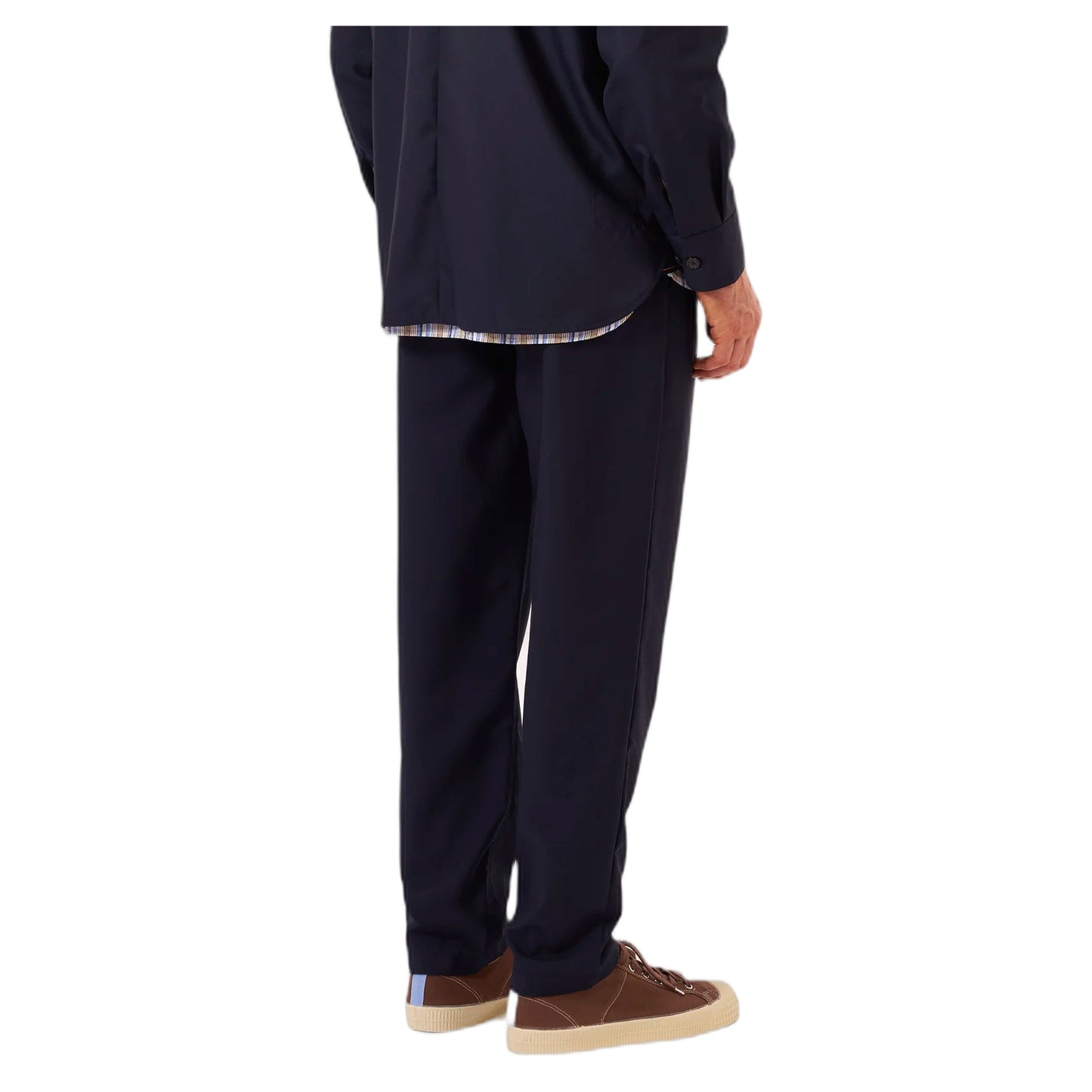Pantaloni Universal Works Military Chino Tropical Suiting - Navy