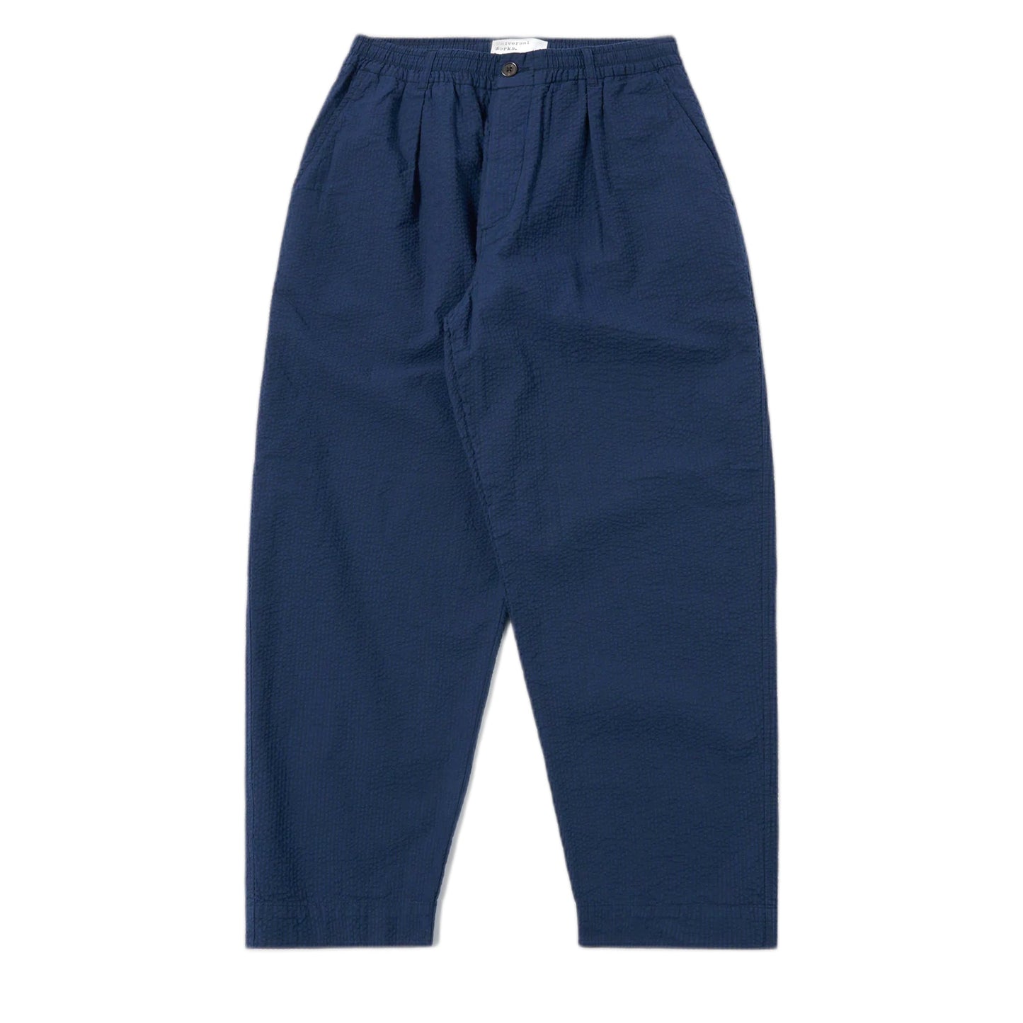 Pantaloni Universal Works Oxford Pant Derby Stripe - Navy