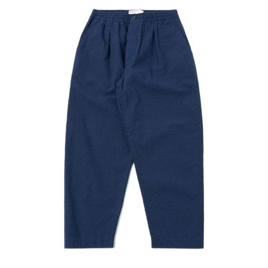 Pantaloni Universal Works Oxford Pant Derby Stripe - Navy - Pantaloni di Universal Works | Francis Concept