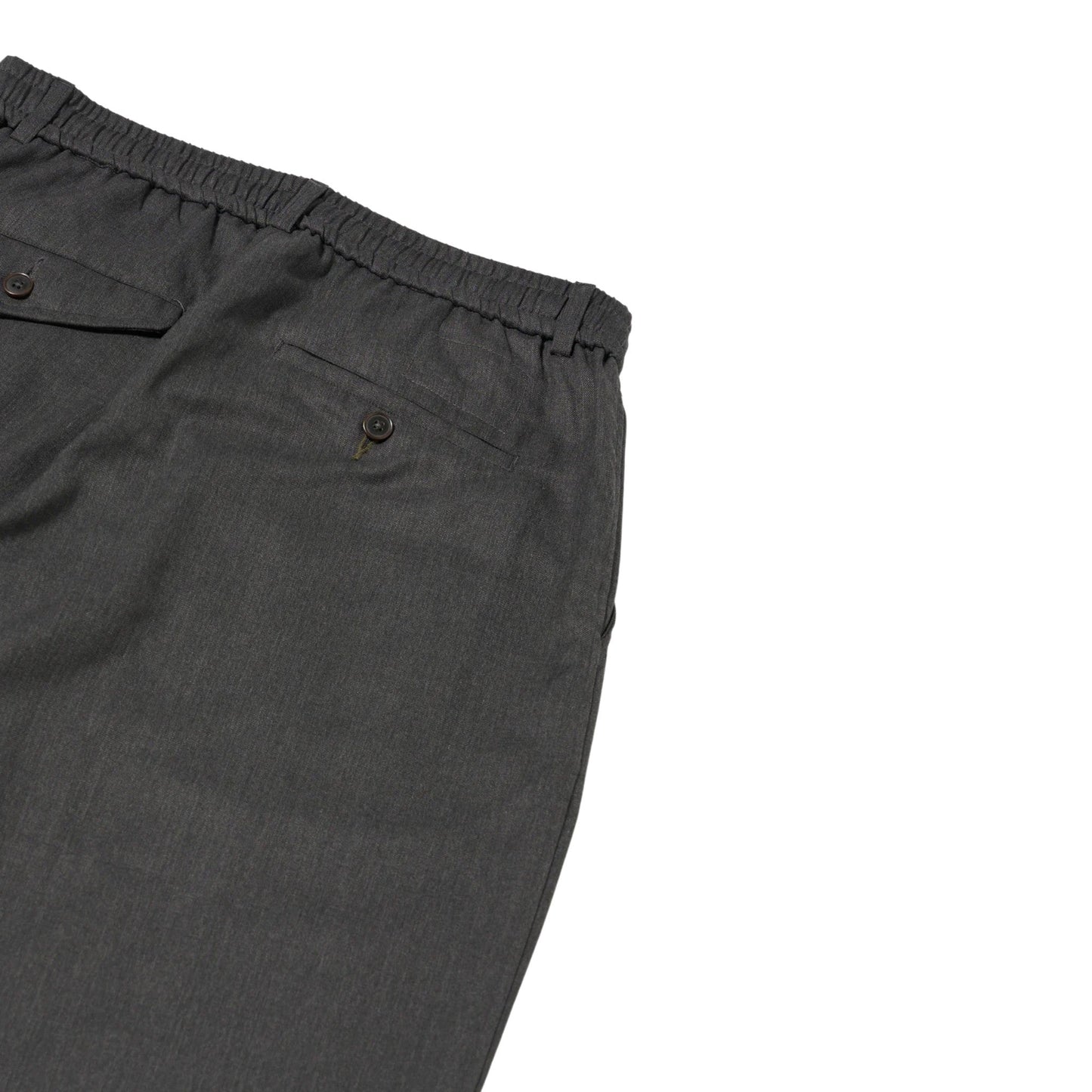 Pantaloni Universal Works Oxford Pant Travel Suiting - Charcoal - Pantaloni di Universal Works | Francis Concept