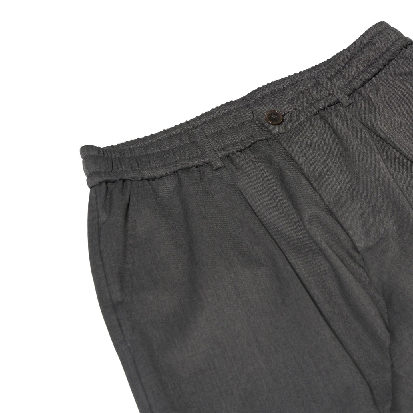 Pantaloni Universal Works Oxford Pant Travel Suiting - Charcoal - Pantaloni di Universal Works | Francis Concept