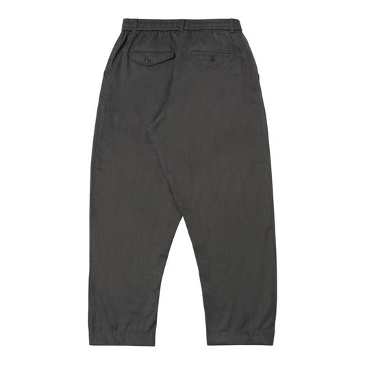Pantaloni Universal Works Oxford Pant Travel Suiting - Charcoal - Pantaloni di Universal Works | Francis Concept