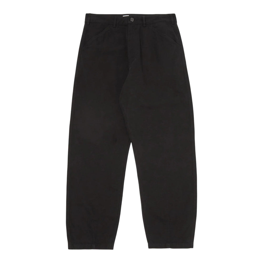 Pantaloni Universal Works Utility Pant Canvas - Black - Pantaloni di Universal Works | Francis Concept