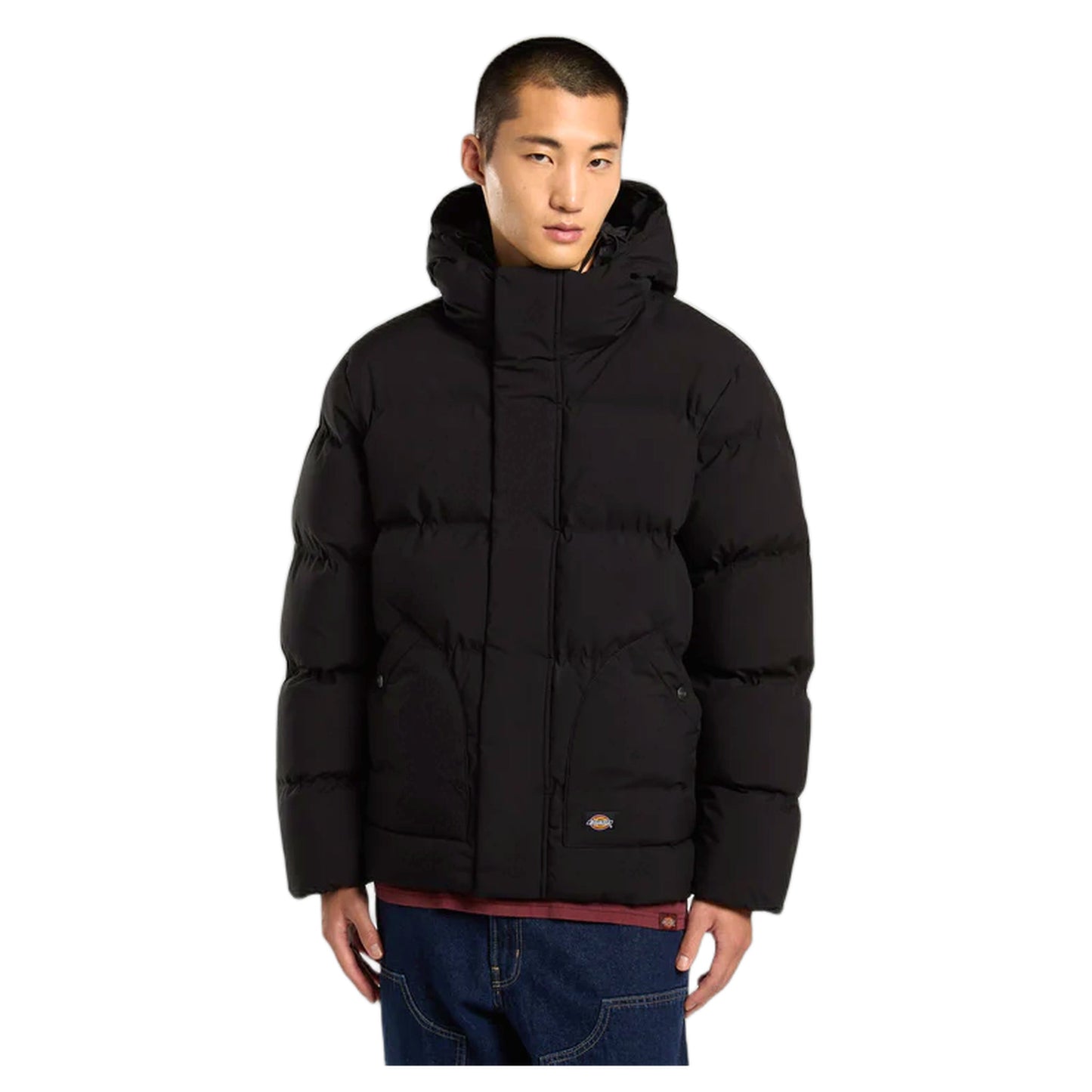 Piumino Dickies Eagleville Hooded Puffer - Black - Giacche di Dickies | Francis Concept