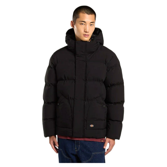 Piumino Dickies Eagleville Hooded Puffer - Black - Giacche di Dickies | Francis Concept