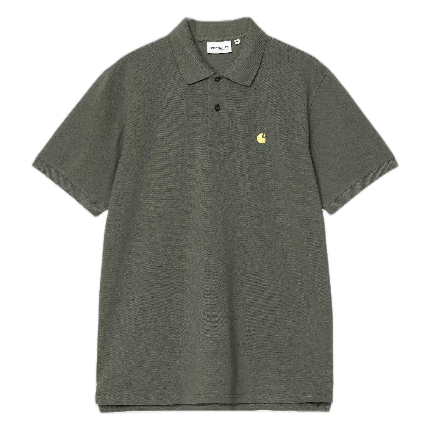 Polo Carhartt Wip S/S Chase - Leaf / Gold-Francis Concept