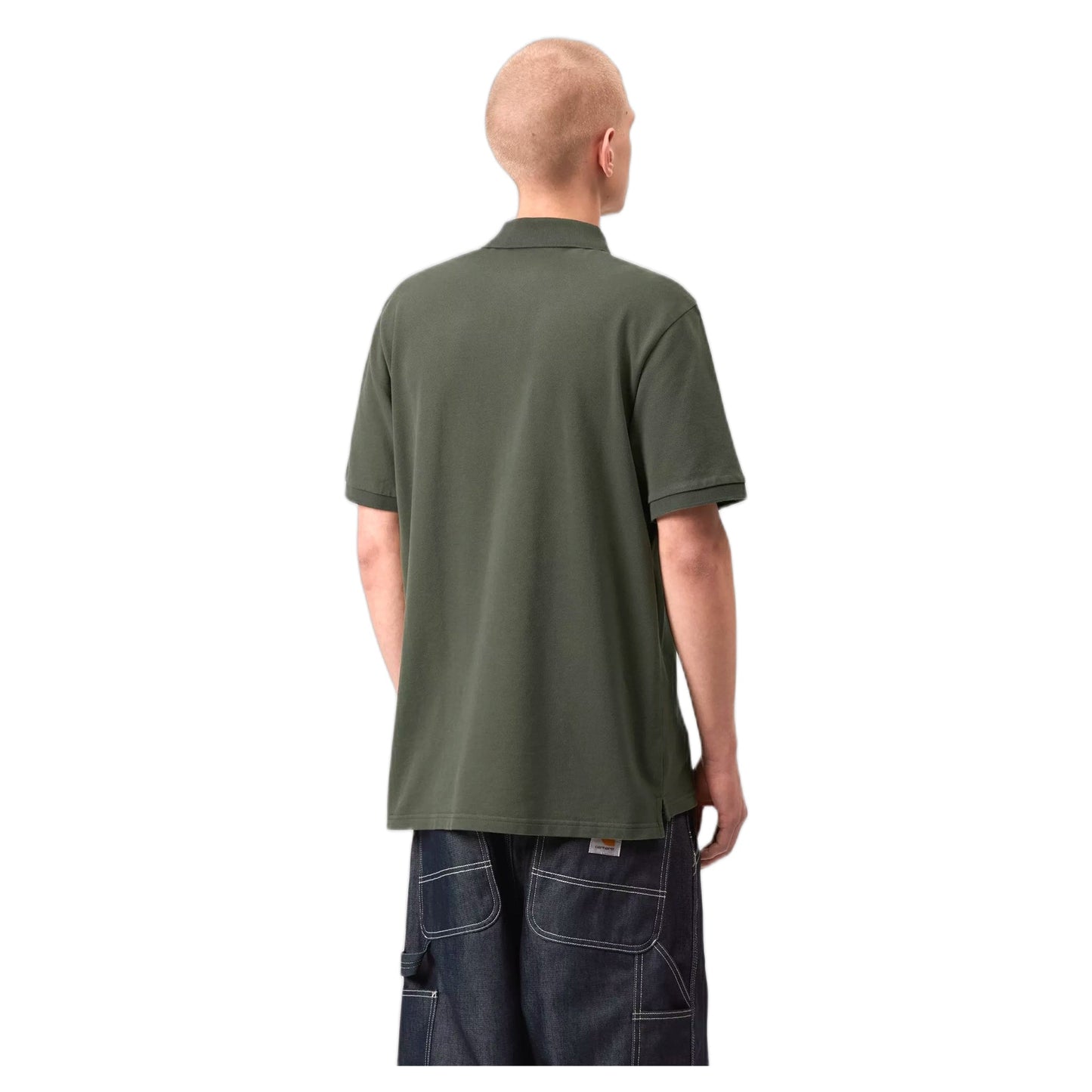 Polo Carhartt Wip S/S Chase - Leaf / Gold-Francis Concept