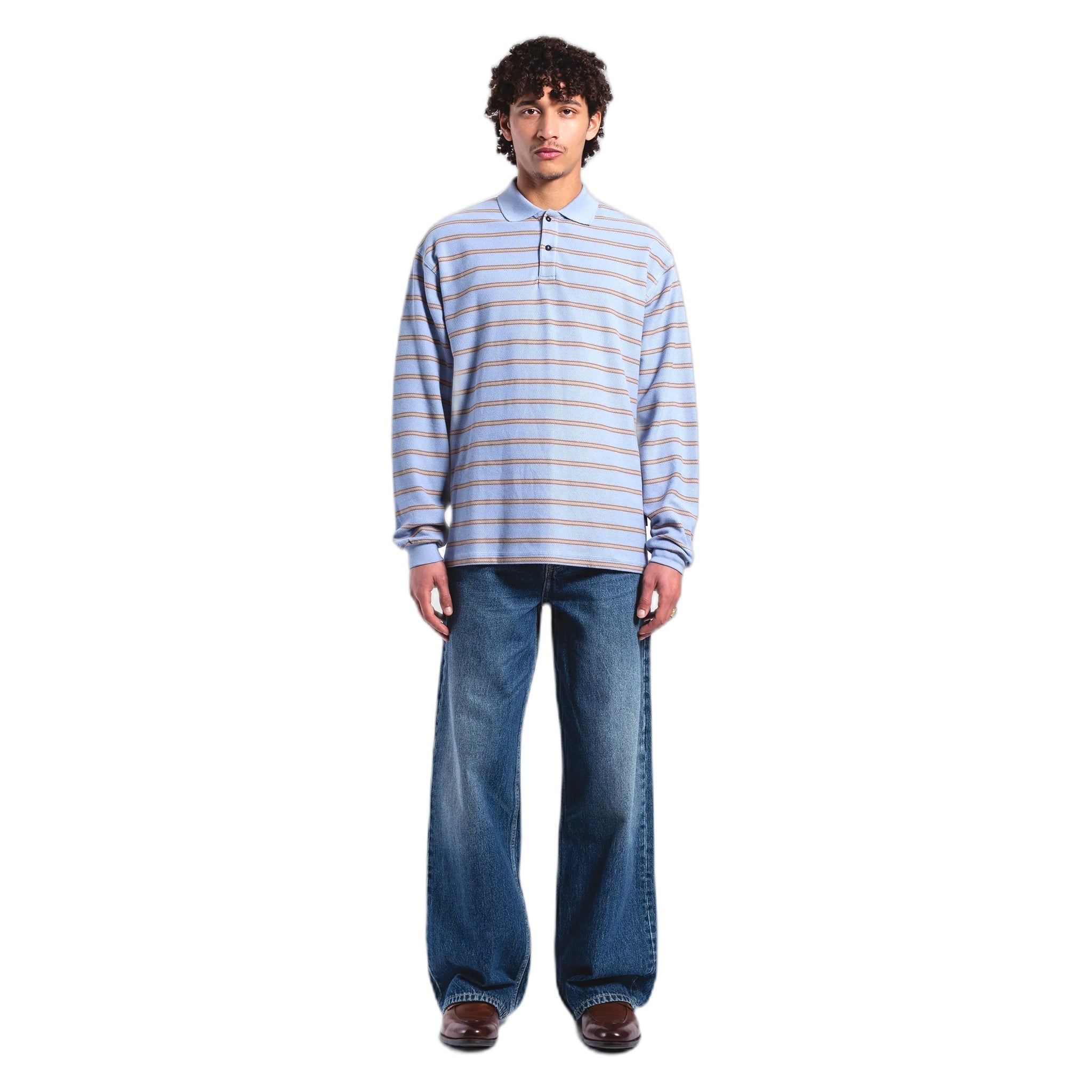 Polo Dr.Denim Reno Polo - Zen Blue Stripe - Polo di Dr.Denim | Francis Concept