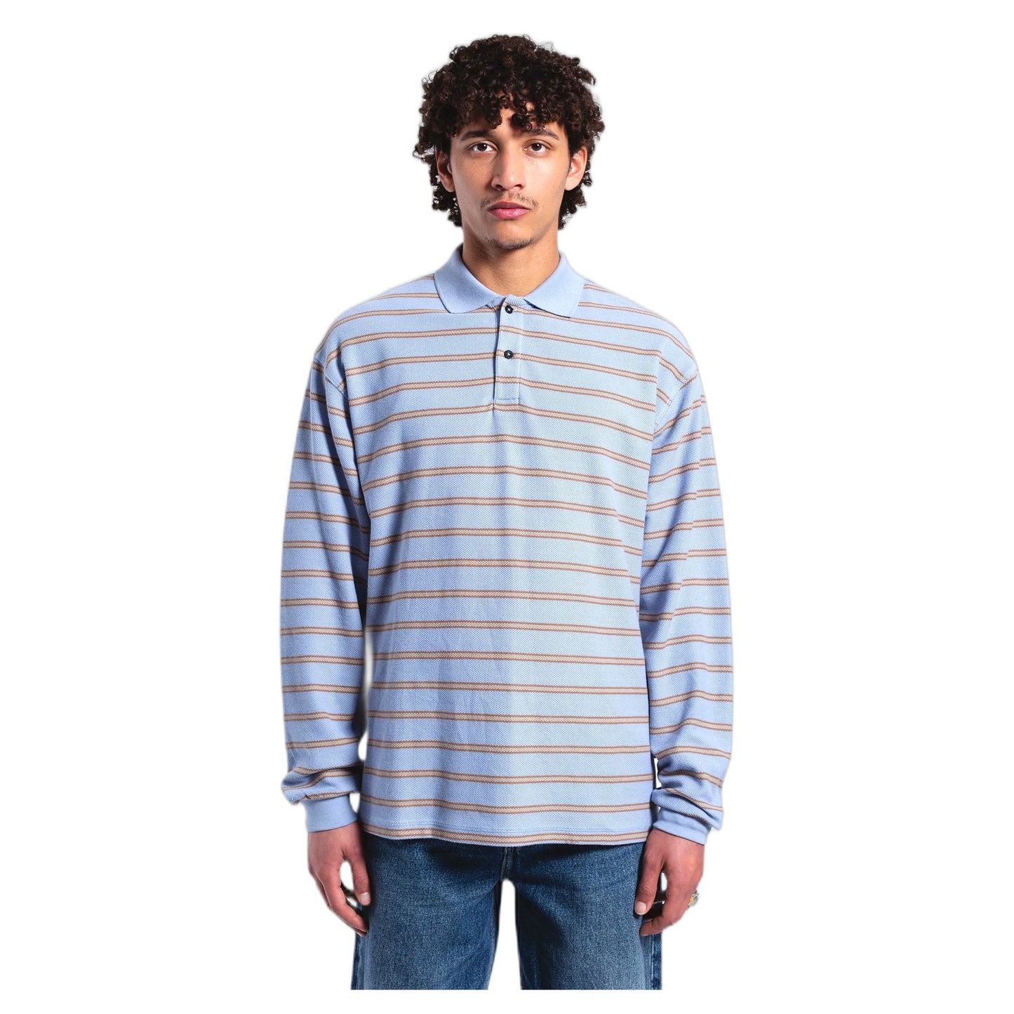 Polo Dr.Denim Reno Polo - Zen Blue Stripe - Polo di Dr.Denim | Francis Concept