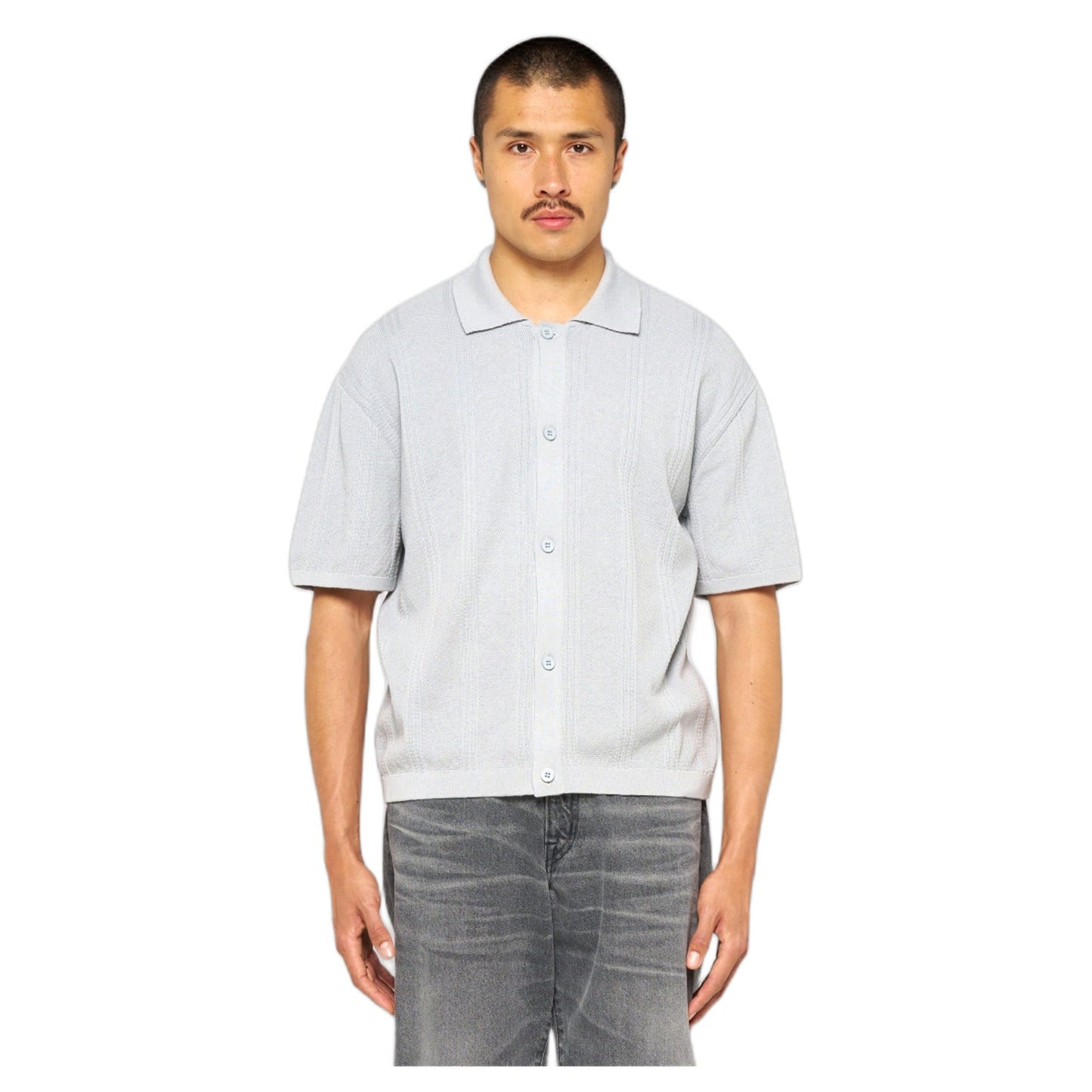 Polo Edwin Luis Buttoned Polo - Grey-Francis Concept
