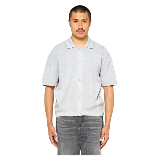 Polo Edwin Luis Buttoned Polo - Grey - Polo di Edwin | Francis Concept