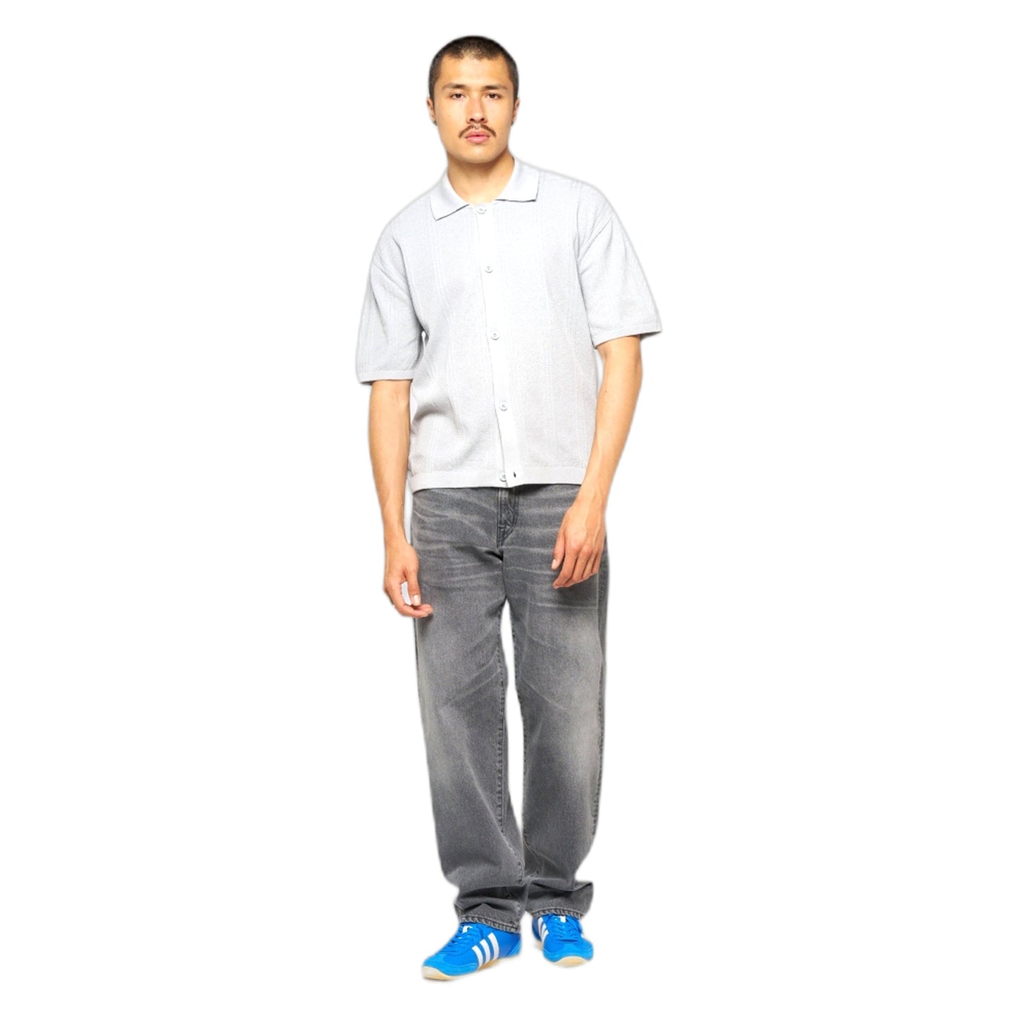Polo Edwin Luis Buttoned Polo - Grey-Francis Concept