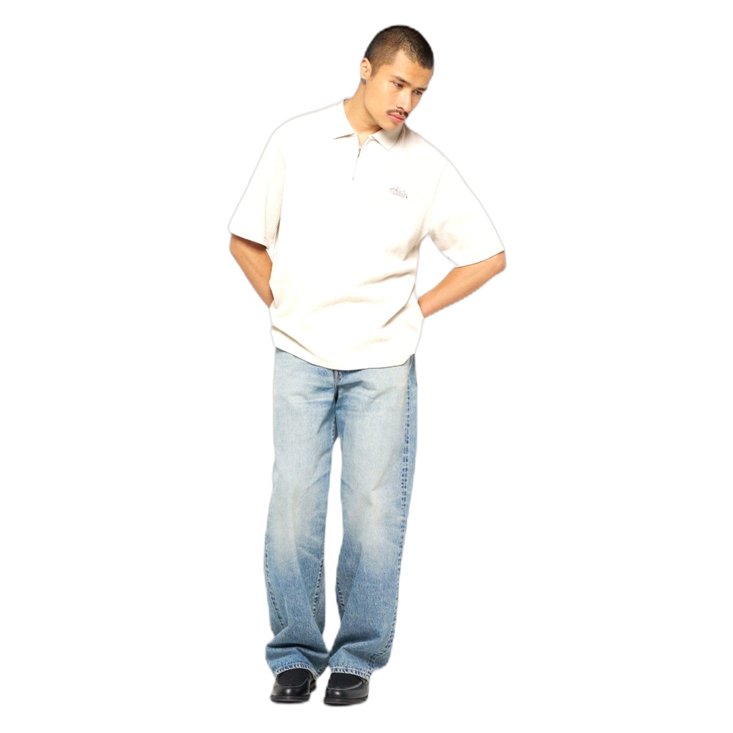 Polo Edwin Rick Polo - Glacier Gray-Francis Concept