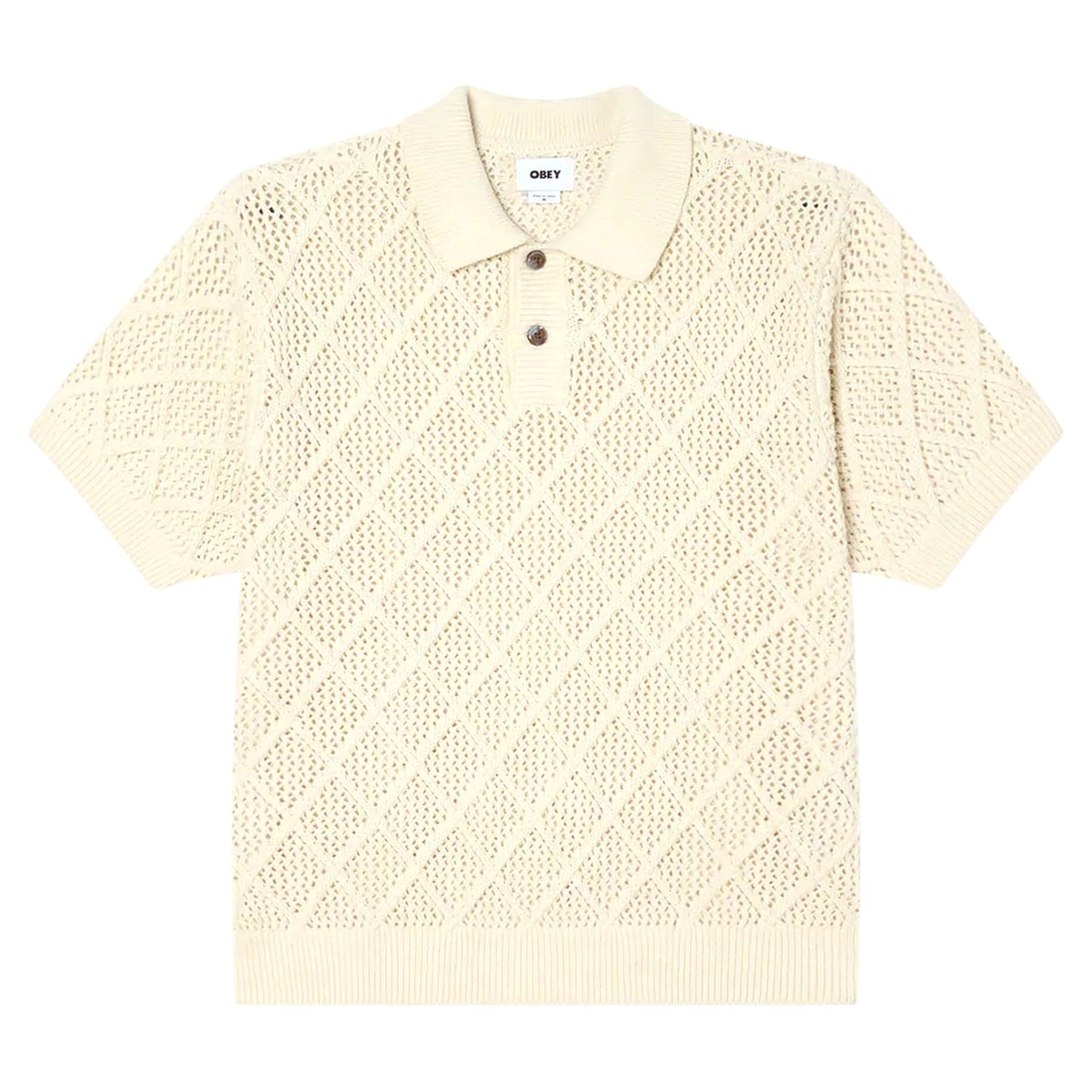 Polo Obey Eryk Polo Sweater - Birch-Francis Concept