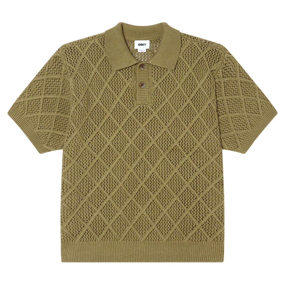 Polo Obey Eryk Polo Sweater - Mermaid-Francis Concept