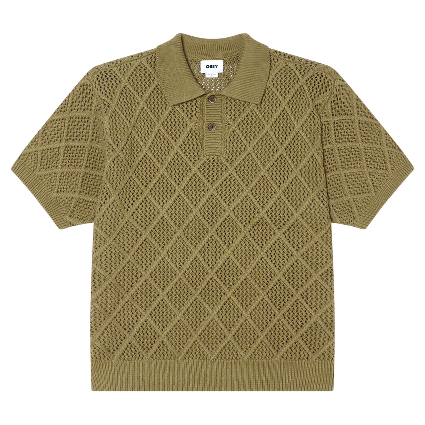 Polo Obey Eryk Polo Sweater - Mermaid-Francis Concept