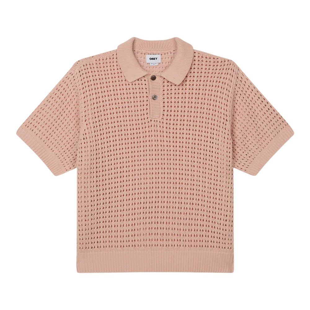 Polo Obey Kody - Pale Pink - Polo di Obey | Francis Concept