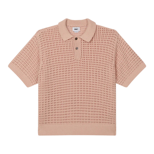 Polo Obey Kody - Pale Pink - Polo di Obey | Francis Concept