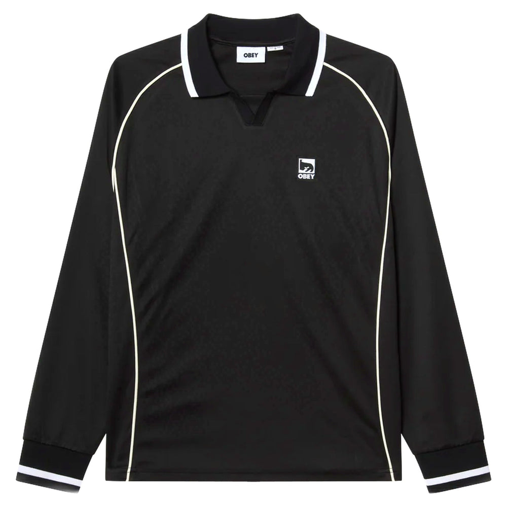 Polo Obey Polo Collar Sports Shirt - Black Multi - Polo di Obey | Francis Concept