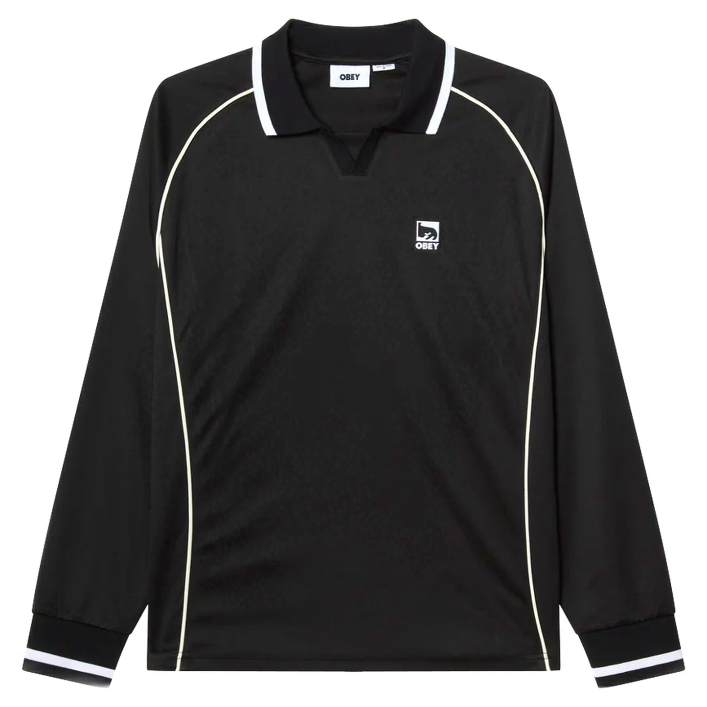 Polo Obey Polo Collar Sports Shirt - Black Multi - Polo di Obey | Francis Concept