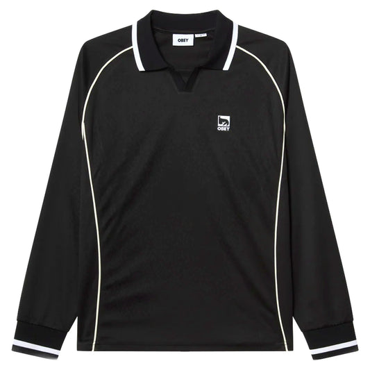Polo Obey Polo Collar Sports Shirt - Black Multi - Polo di Obey | Francis Concept