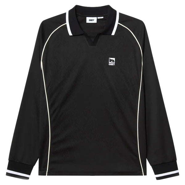 Polo Obey Polo Collar Sports Shirt - Black Multi - Polo di Obey | Francis Concept