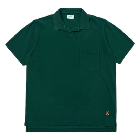 Polo Universal Works Vacation Polo Piquet - Green - Polo di Universal Works | Francis Concept