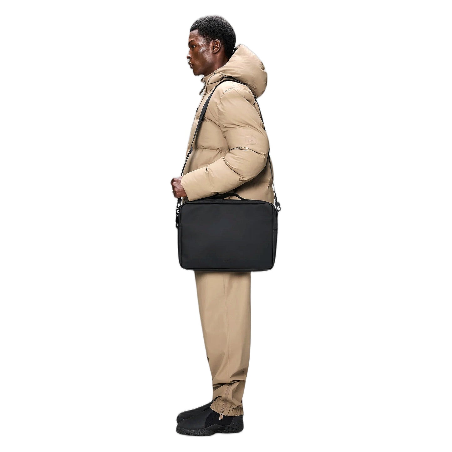 Porta Pc Rains Impermeabile Laptop Bag 15"/16" W3 - Nero - Zaini di Rains | Francis Concept