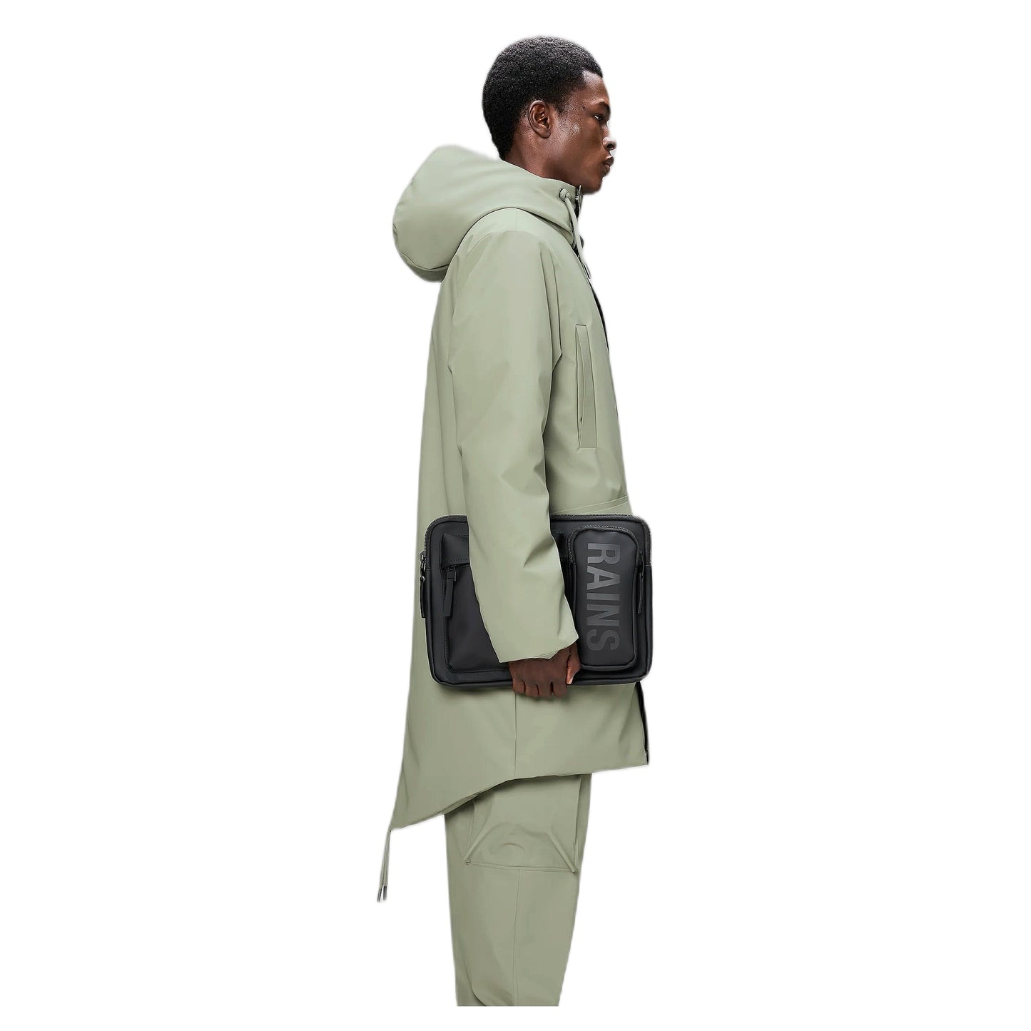 Porta Pc Rains Impermeabile Texel Laptop Case 13"/14" W1 - Nero - Zaini di Rains | Francis Concept