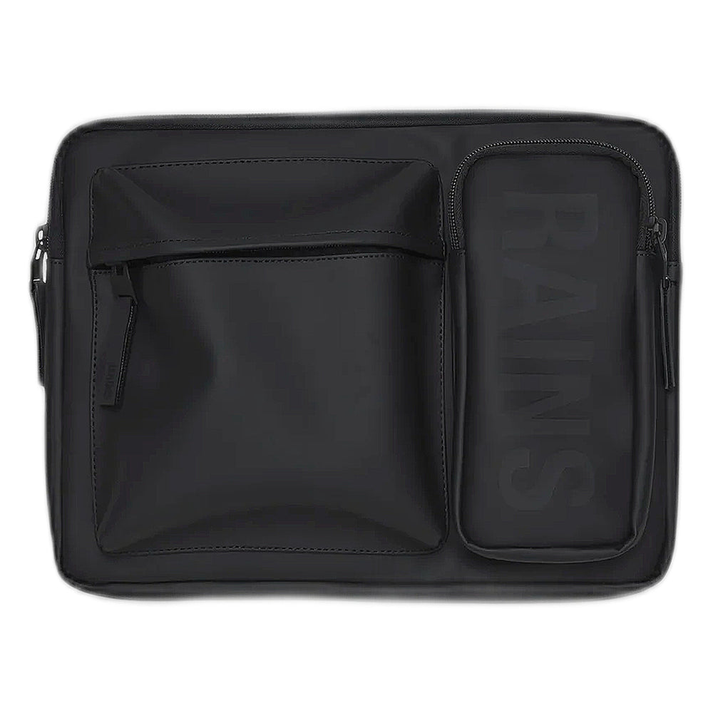 Porta Pc Rains Impermeabile Texel Laptop Case 13"/14" W1 - Nero - Zaini di Rains | Francis Concept