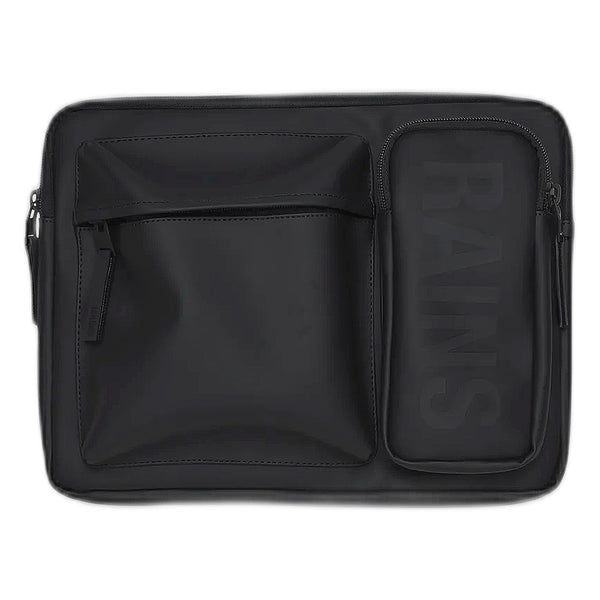 Porta Pc Rains Impermeabile Texel Laptop Case 13"/14" W1 - Nero - Zaini di Rains | Francis Concept