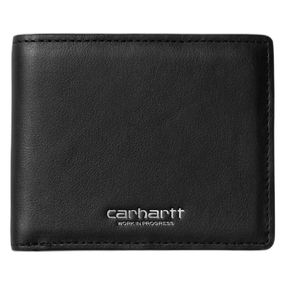 Portafogli Carhartt Wip Vegas Billfold Wallet - Black / Silver