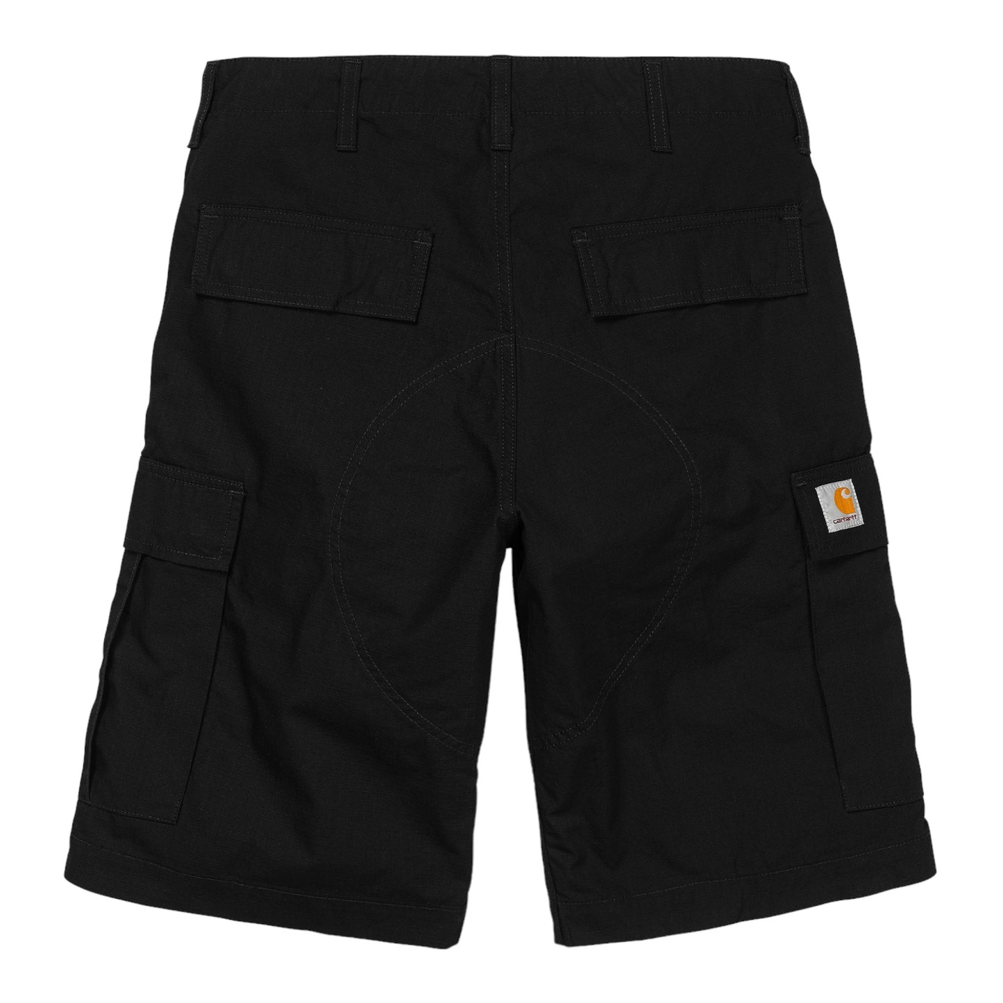 Carhartt Wip Regular cargo Short - Black rinsed Francis Concept