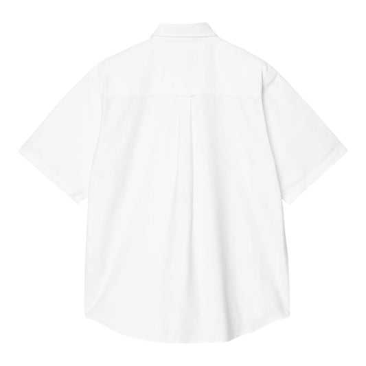 Camicia S/S Braxton Shirt - White / Black Francis Concept
