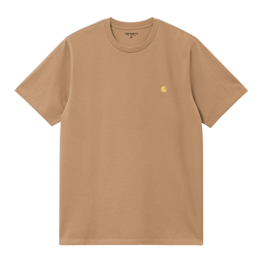 Carhartt Wip S/S Chase T-Shirt - Dusty H Brown