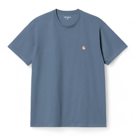 Carhartt Wip S/S Chase T-Shirt - Positano / Gold