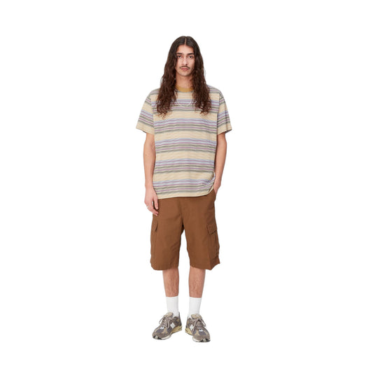 Carhartt Wip S/S Coby T-Shirt - Coby Stripe, Buourbon Francis Concept