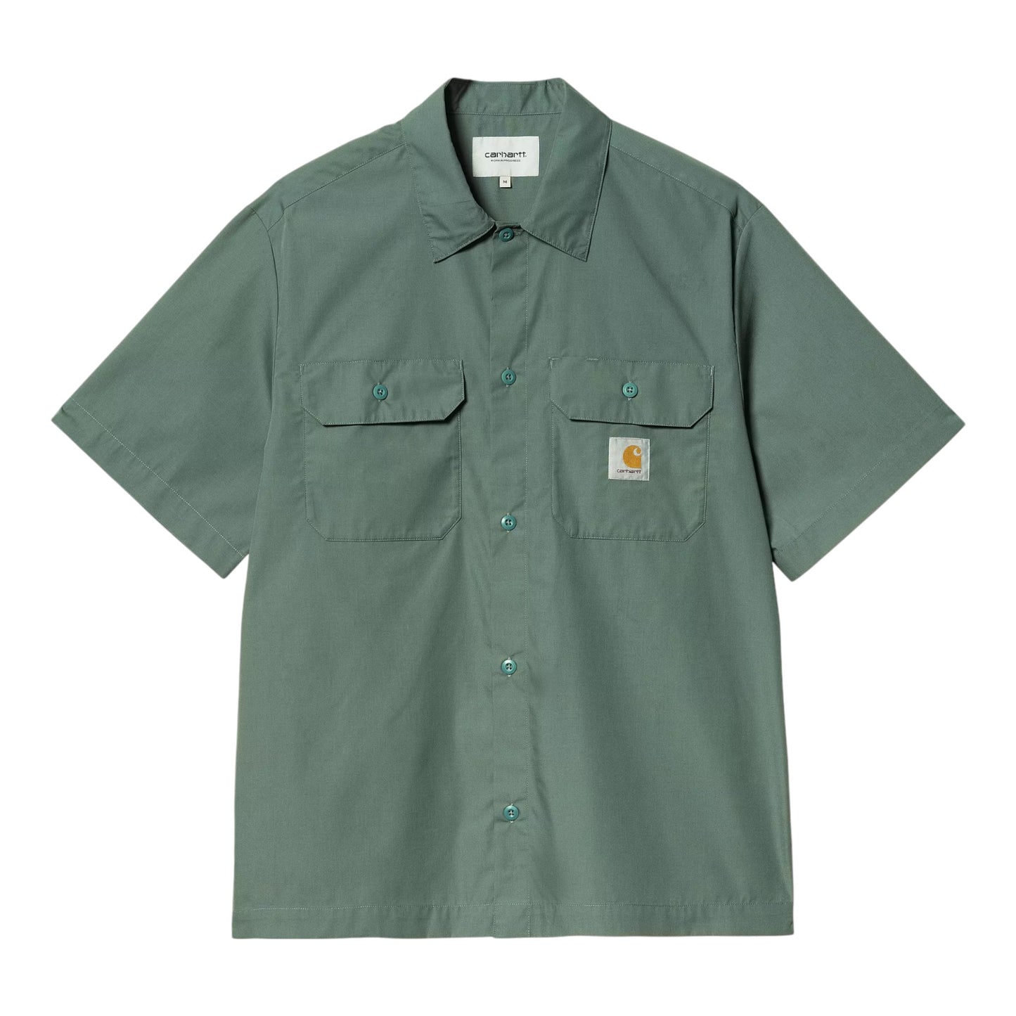 Carhartt Wip S/S Craft Shirt - Silver Pine