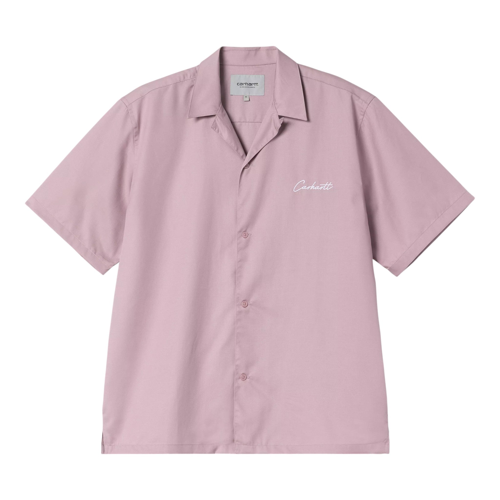 Carhartt Wip S/S Delray Shirt - Hortensia / White