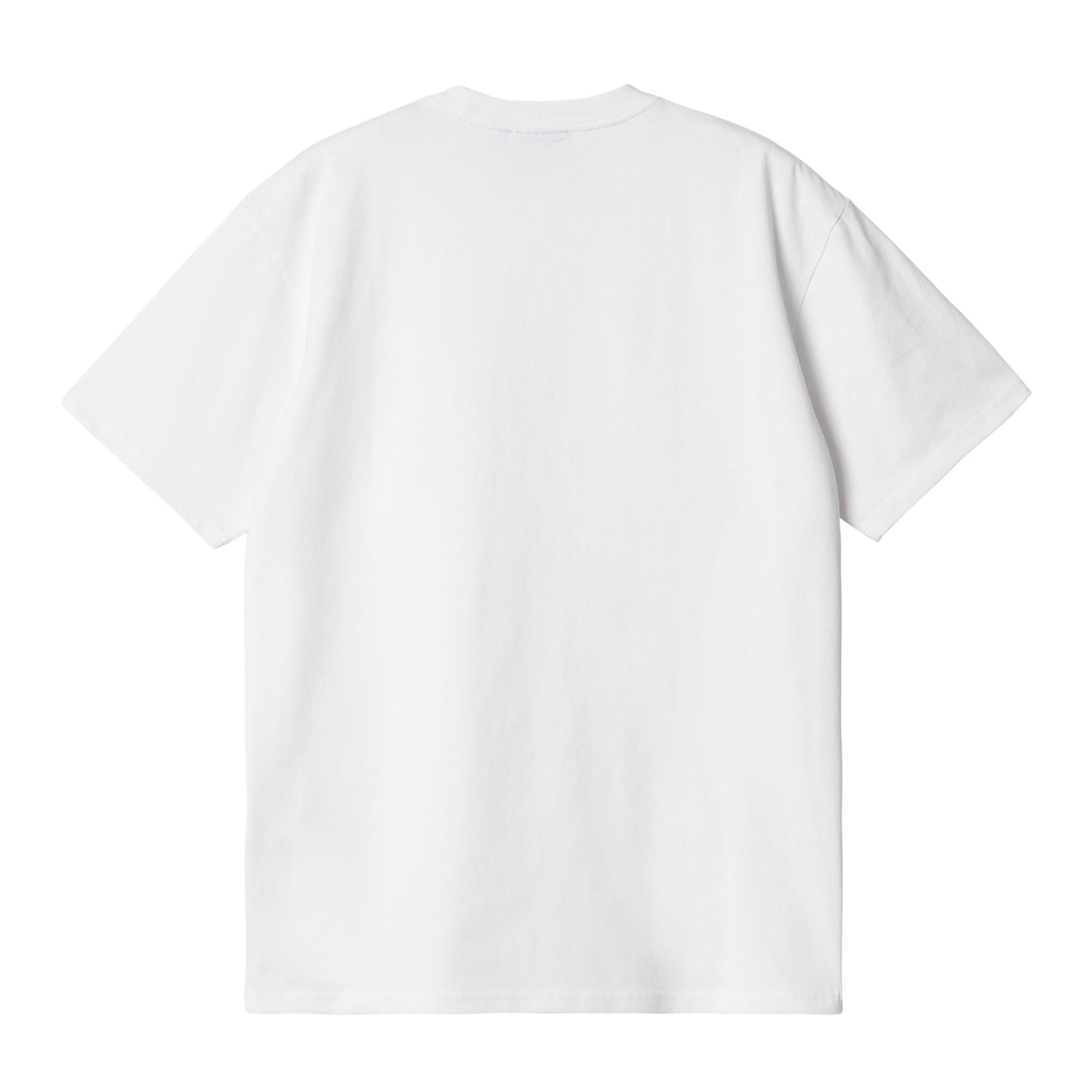 Carhartt Wip S/S Duster Script T-Shirt - White garment dyed