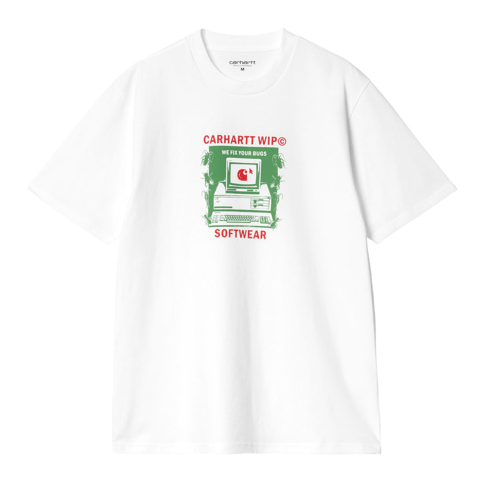 Carhartt Wip S/S Fixed Bugs T-Shirt - White Francis Concept