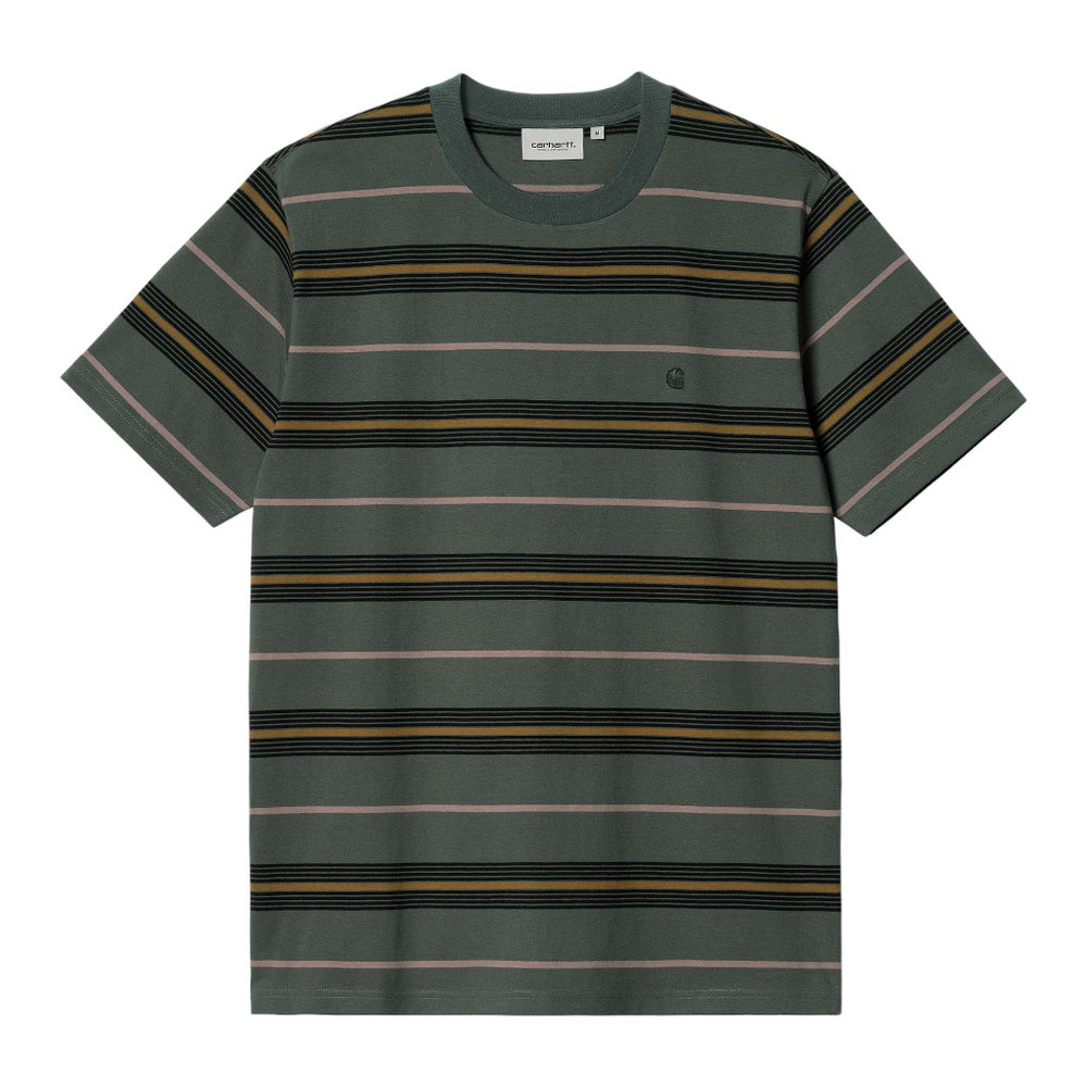 Carhartt Wip S/S Haynes T-Shirt - Haynes Stripe,Jura