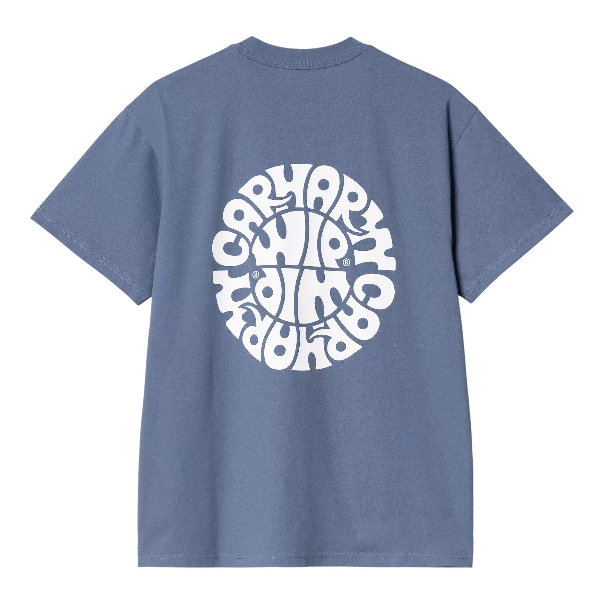 Carhartt Wip S/S Jazzy T-Shirt - Blue Iris / White