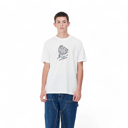 Carhartt Wip S/S Move On Up T-shirt - White / Black