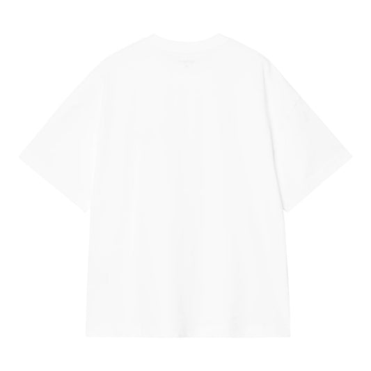Carhartt Wip S/S Signature Script T-Shirt - White / Black Francis Concept
