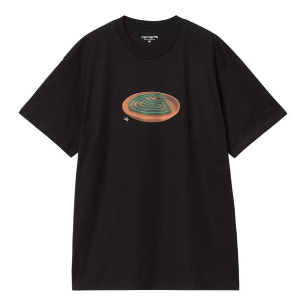 Carhartt Wip S/S Spiral T-Shirt - Black Francis Concept