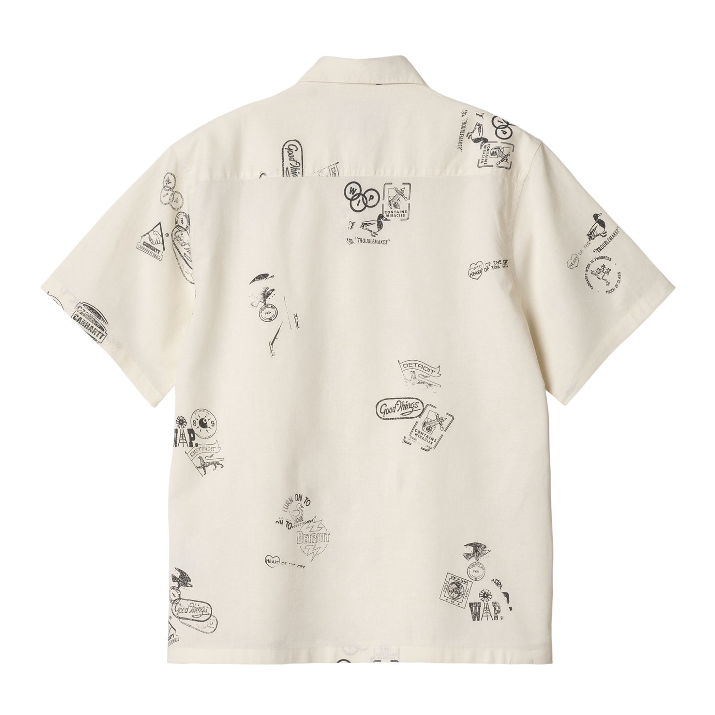 Carhartt Wip Stamp Shirt - Stamp Print, Wax Francis Concept