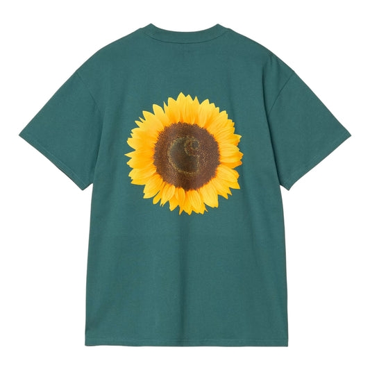 Carhartt Wip S/S Sunflower T-Shirt - Rainforest Francis Concept