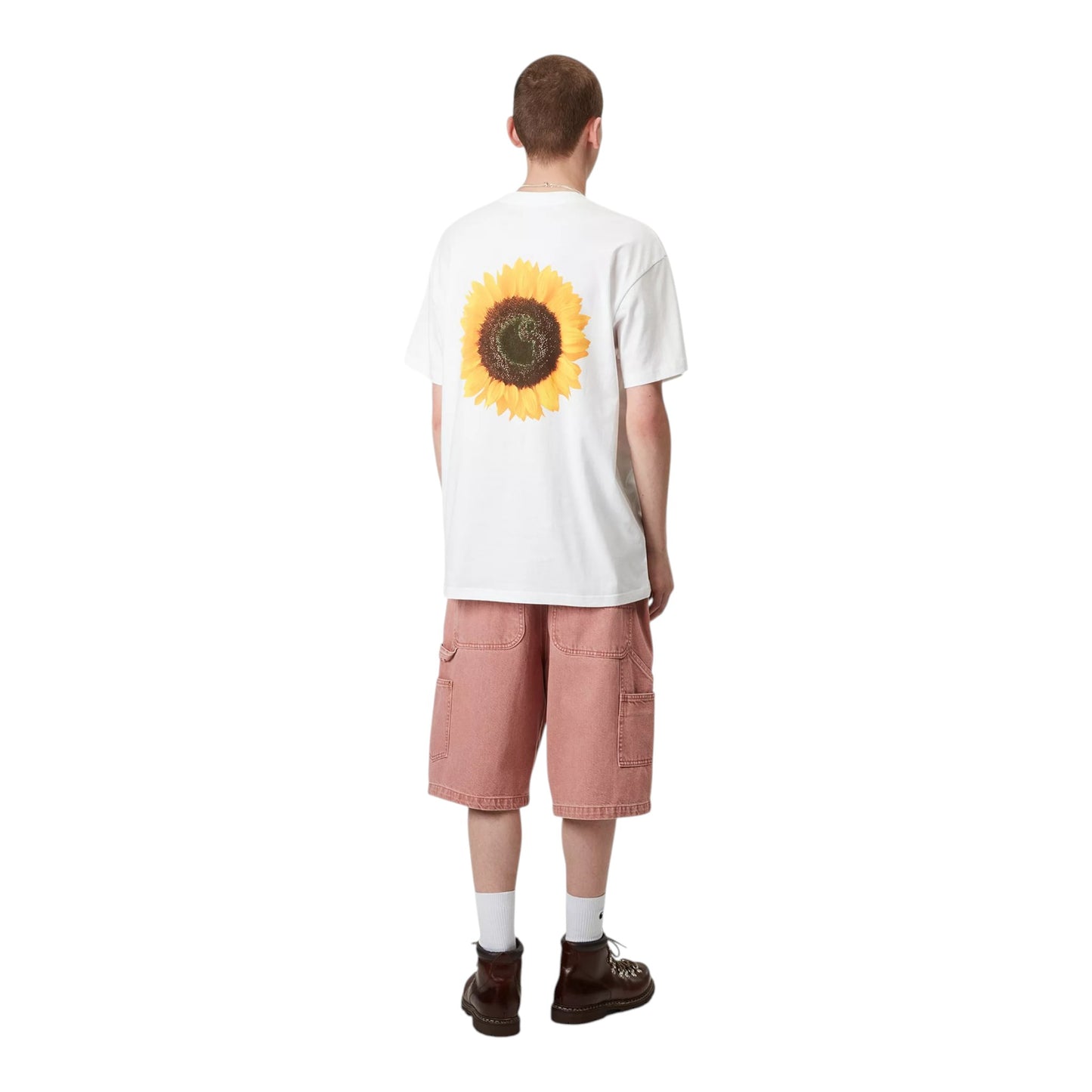 Carhartt Wip S/S Sunflower T-Shirt - White